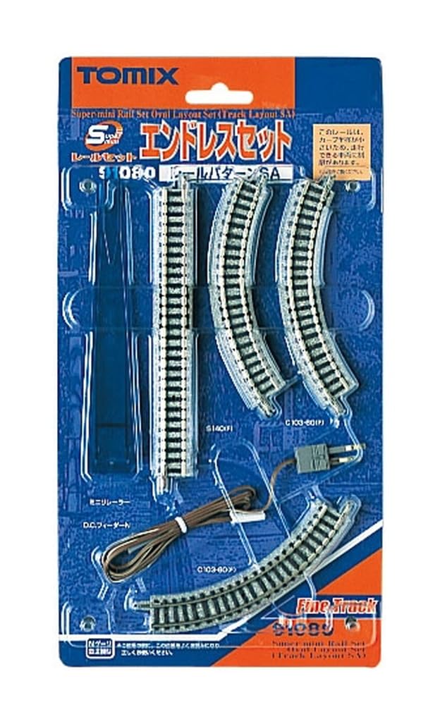 Amazon.com: TomyTEC 91080 N Gauge Super Mini Rail Set, Endless Set
