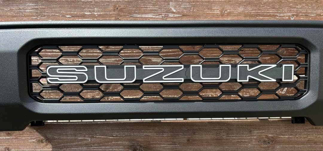 ジムニーjb64/74 ビッグエンブレム　ユルクラフト 白抜きボーダー ジムニーjb64/74 ビッグエンブレム ユルクラフト 白抜きボーダー