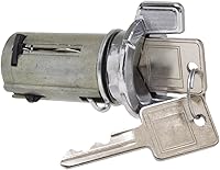 Vista 1 de ACDelco Cilindro de cerradura de encendido profesional C1448 con llave plateada
