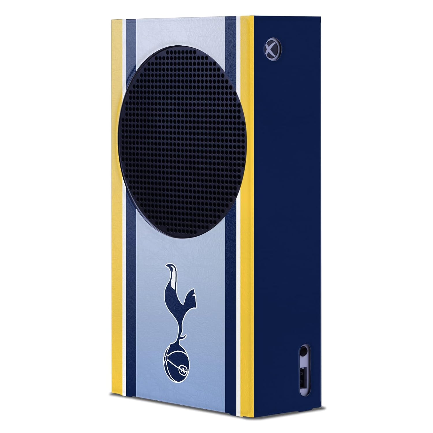 Head Case Designs Officially Licensed Tottenham Hotspur F.C. Away 2024/25 Badge Kit Game Console Wrap Case Cover Compatible With Xbox Series S Console