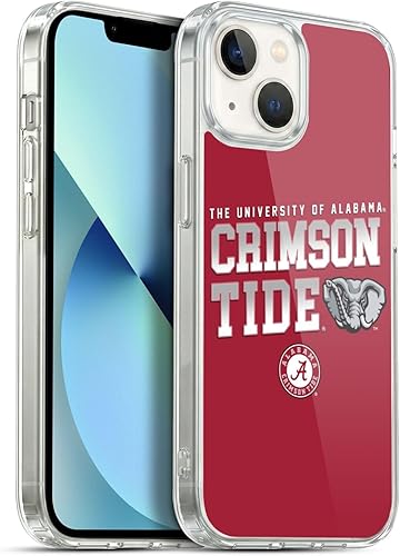 Miniatura 360 de Head Case Designs Funda de gel con logotipo oficial de la Universidad de Alabama UA [protección de grado militar] compatible con Apple iPhone 11