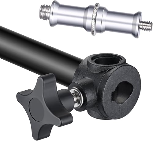 Miniatura 7 de Neewer Brazo de brazo de montaje en pared de 15-23.6 pulgadas15.0-23.6 in de longitud ajustable con adaptador universal de 14 a 38 pulgadas para luz