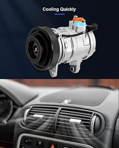 Miniatura 56 de ECCPP Compresor de CA 1999-2003 apto para Chevrolet Tracker para Suzuki Vitara 2.0L compresor de aire acondicionado