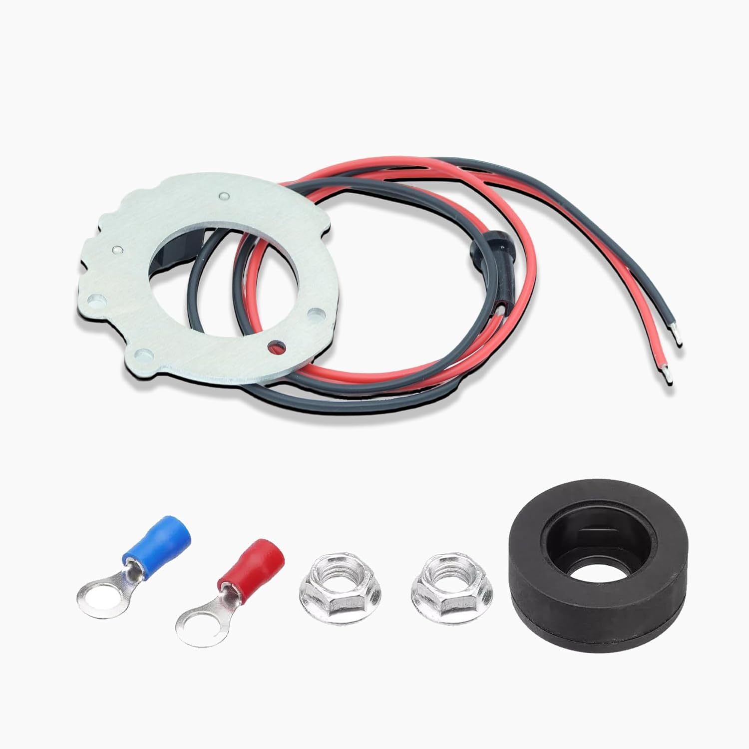 1244A Electronic Ignition Module Kit Waterproof Compatible with Ford Tractors 2N 9N 8N 500-800 Series V4 4 Cylinder 12V Replace OE 311185 8N12127B FDN12127A FAC12127D