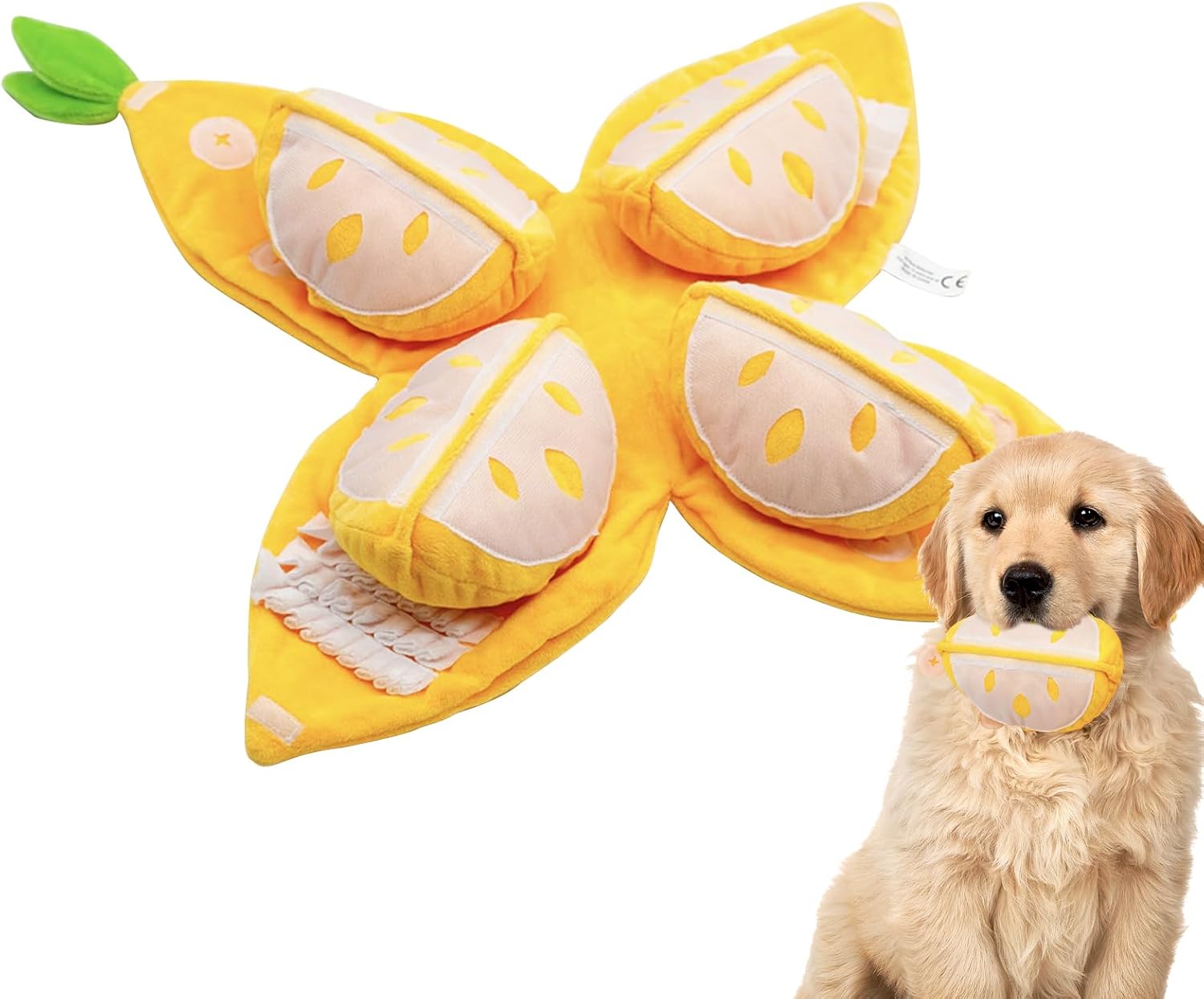 Dog Toys Squeaky,Interactive Soft Funny - Puppy Snuffle Mat Dog Plush Toys | for Medium Large Breed Indoor Outdoor Stimulation Enrichment Play Foraging Boredom