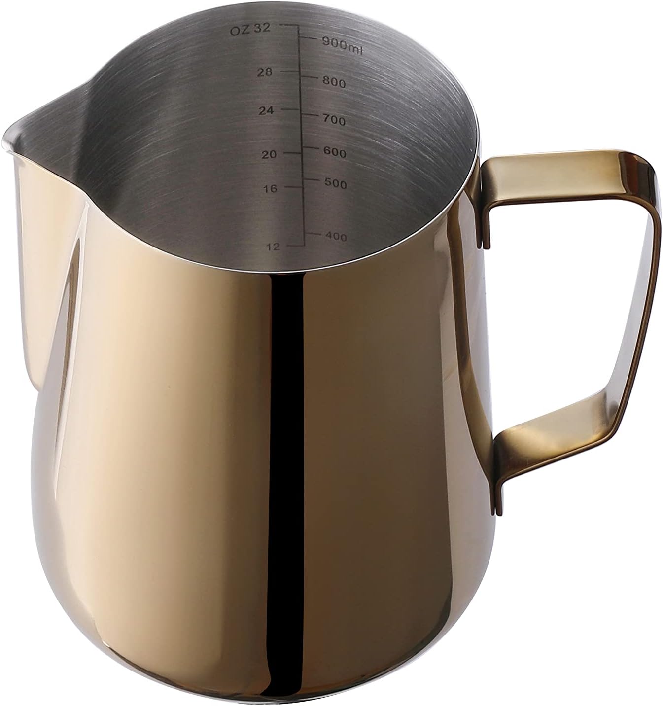 Joytata Milk Frothing Pitcher 32oz Stainless Steel Cup