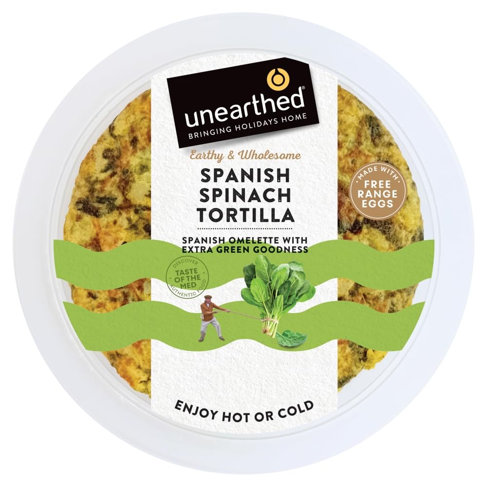 Unearthed Spanish Spinach Omelette, 250g