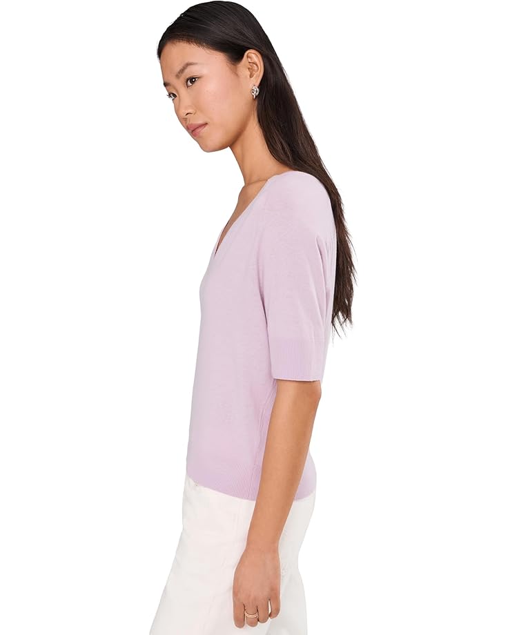 Lilla P V-Neck Saddle Sleeve Sweater - #3 of 5