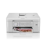 Brother MFCJ1010DW Stampante multifunzione inkjet a colori 4 in 1,Formato A4,Connettività wireless, Stampa fronte-retro automatica,Display LCD a colori 4,5 cm, Bianco
