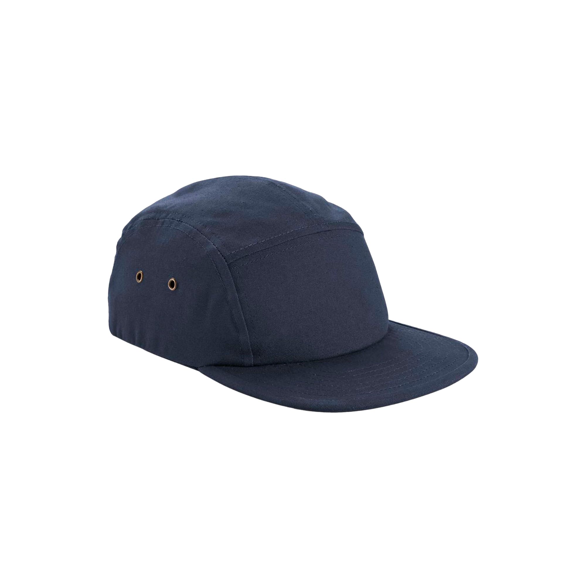 Beechfield® B64N Organic Cotton Unstructured 5 Panel Cap - Oxford Navy