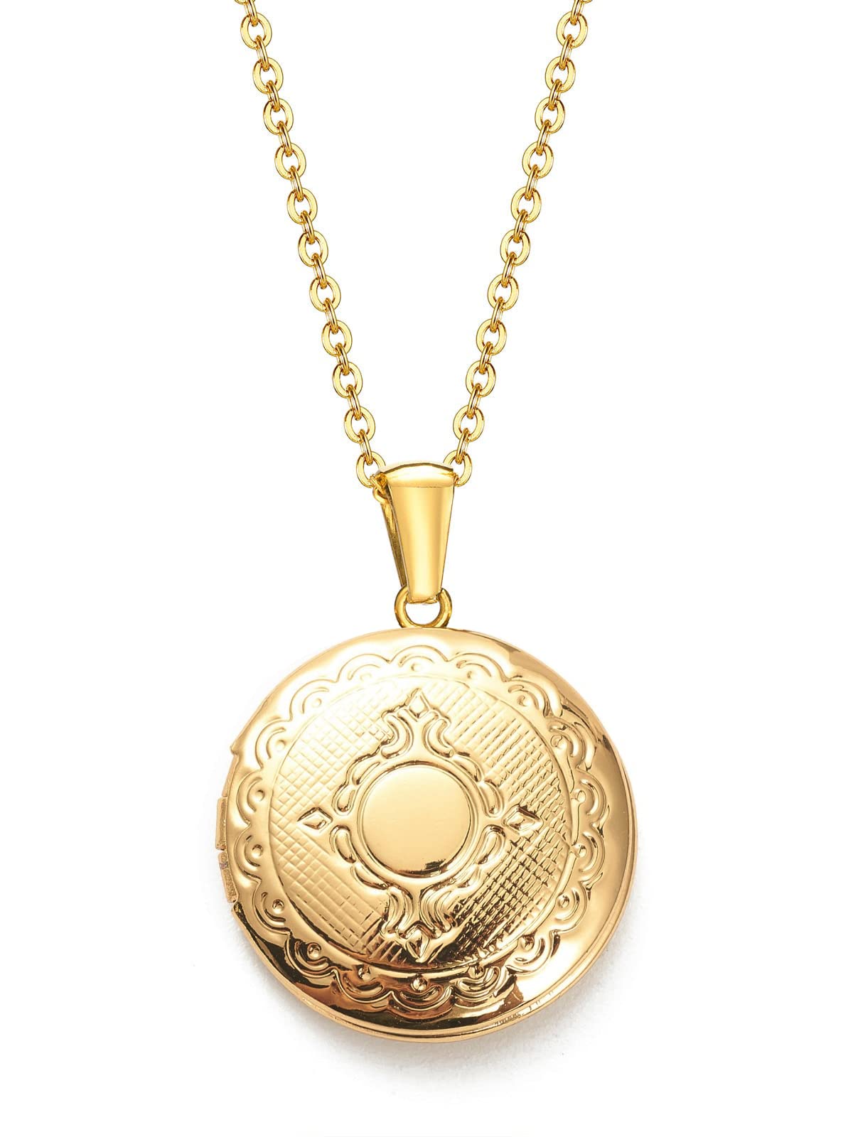 See full amazon price history chart for Via Mazzini 18K Real Gold Plated Circular Photo Memory Locket Pendant Necklace With Chain Valentine Gift For Women And Girls (NK0988) 1 Piece Only Via Mazzini 18K Real Gold Plated Circular Photo Memory Locket Pendant Necklace With Chain Valentine Gift For Women And Girls (NK0988) 1 Piece Only (B0B7B51W8L) Amazon Price History, Amazon Price Tracker