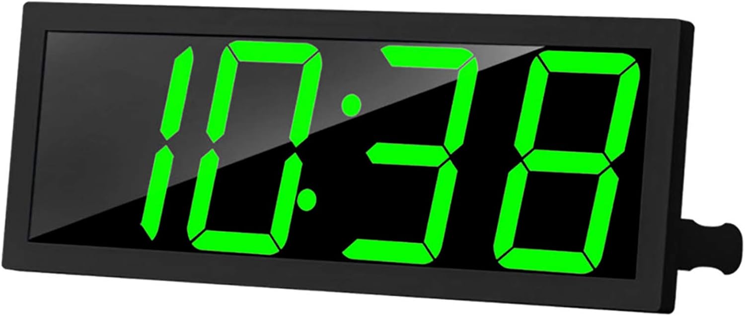 Amazon.co.jp LangYi スマートラージデジタルウォールクロックAPP制御時間/日付/温度100色ディスプレイレコード