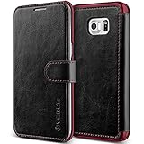 Galaxy S6 Edge Plus Case, Verus [Layered Dandy][Black] - [Premium Leather Wallet][Slim Fit] For Samsung S6 Edge+