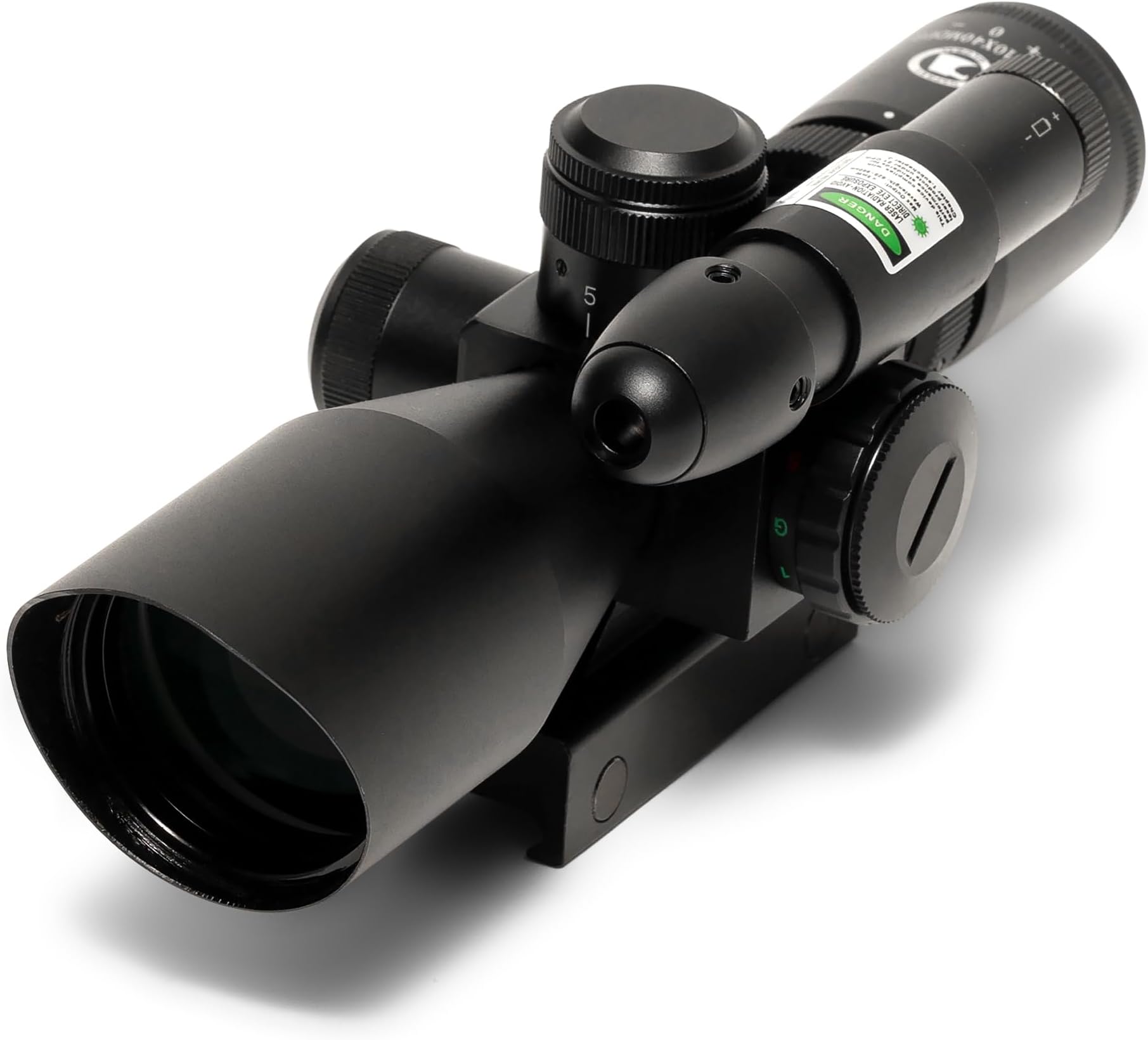 2.5-10x40 Variable Power Scope โ Standard Model, Clear Optics, Durable Build