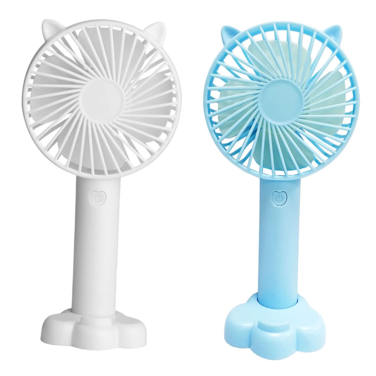 Amazon.com: USHOBE 2pcs Fan Portable Fan Rechargeable Fan Portable Travel Fan  Noiseless Table Fan USB Table Fan Cooling Fan Plastic Portable Summer Fan  Lightweight Small Fan Mini Fan Hands- : Electronics