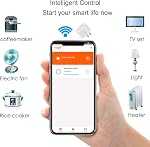 Mini prise WiFi intelligente avec contrôle vocal à distance avec Alexa fonctionne avec Google Assistant IFTTT, Minuterie de l'application Tuya Smart, Pas de hub requis (4 paquets)