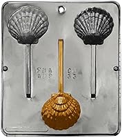 Vista 8 de Candy Molds N More Molde de caramelo de chocolate con piruleta de concha marina 3322