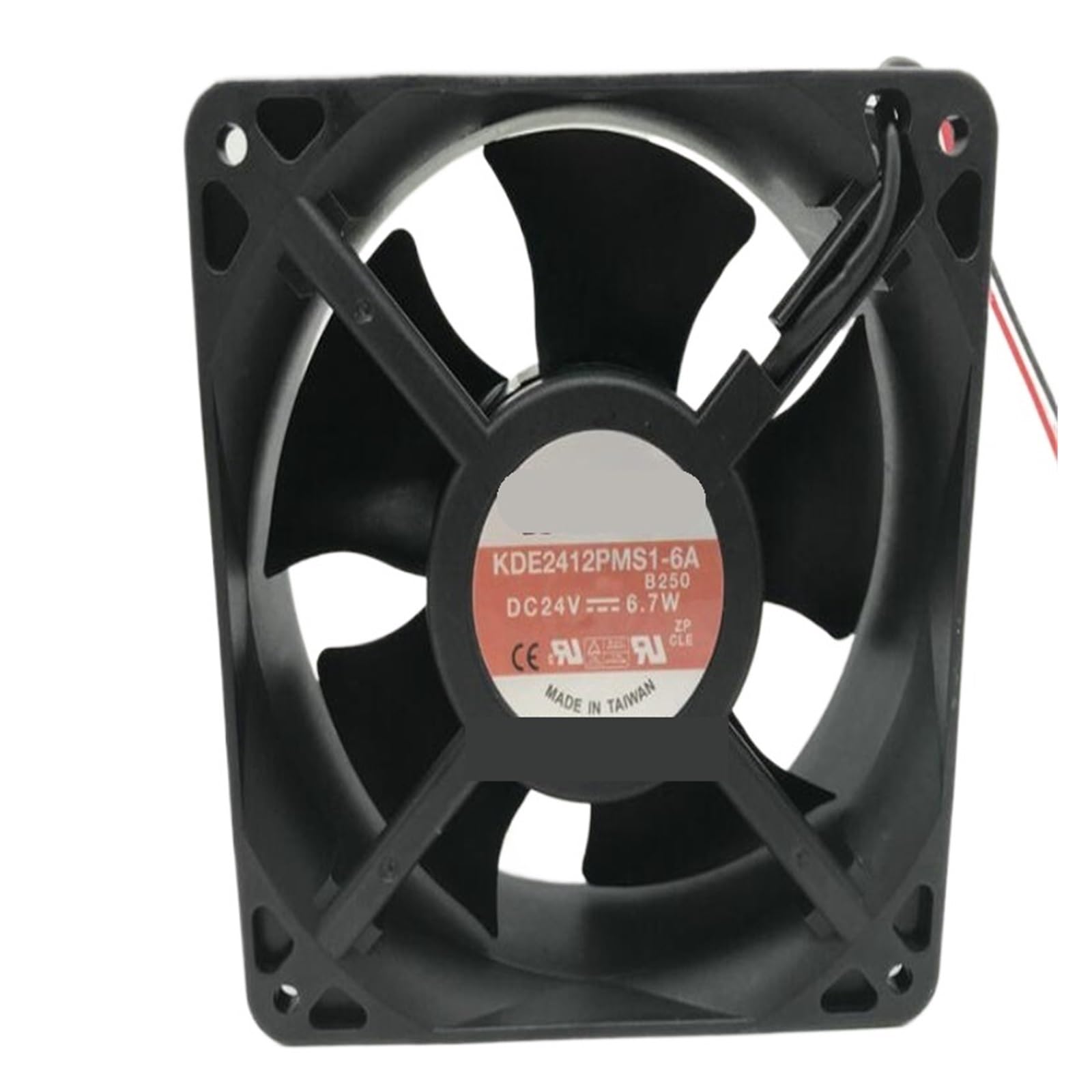 IVEKYKIBC 12038 KDE2412PMS1-6A DC24V 6.7W Two-Wire Inverter Cooling Fan