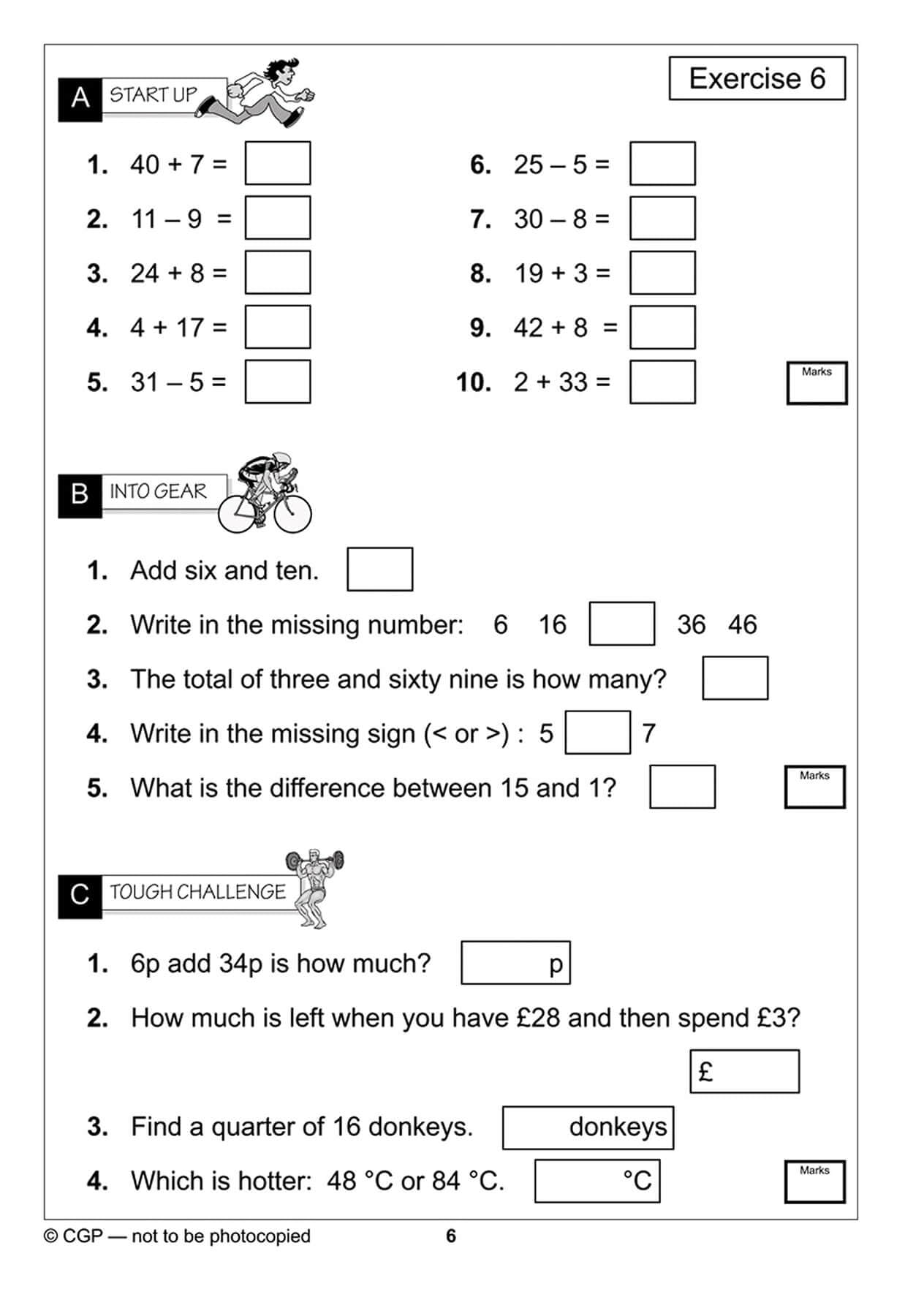 KS1 Mental Maths Workout - Year 2