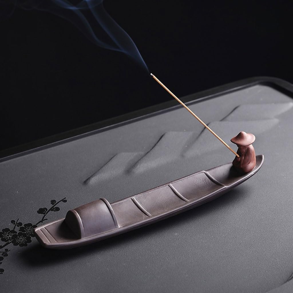 Incense Stick Holder Purple Sand Incense Holder Creative Incense Box Incense Holder Home Decoration Room Decoration Incense Holder for Sticks