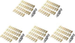 60-150 Pack 0.7MM Replacement Trimmer Blades,Compatible for Husqvarna,Automower,Compatible for Gardena,Lawn Mower Spare Part | Gold 150pcs