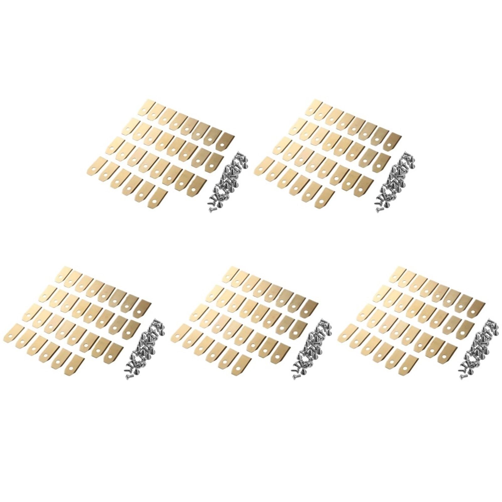 Paquete De 60-150 Cuchillas De Repuesto De 0,7 MM, Compatibles con Husqvarna, Automower, Compatible con Gardena, Pieza De Repuesto For Cortacésped | Gold 150pcs