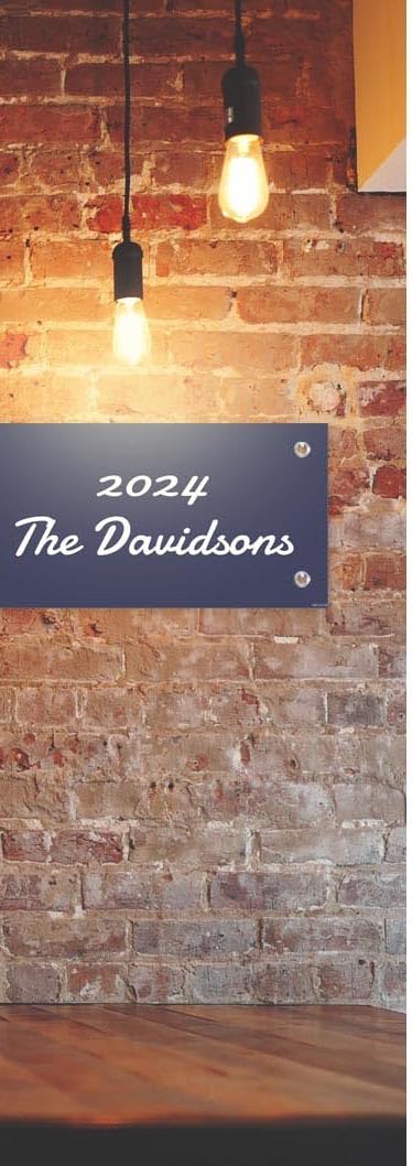 Family Reunion Decorations For Women Personalized Eat Drink Celebrate Family 10"x51" Personalized Small Horizontal Vinyl Banner