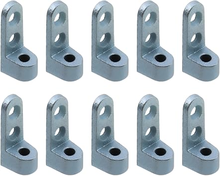 HEVSTIL 10PK 3/8"-16 Beam Connectors, Malleable Iron 250lbs Load | Malleable iron, 3/8"-16 thread, 10-pack, max load 250lbs, industrial rod connectors, for construction, heavy duty