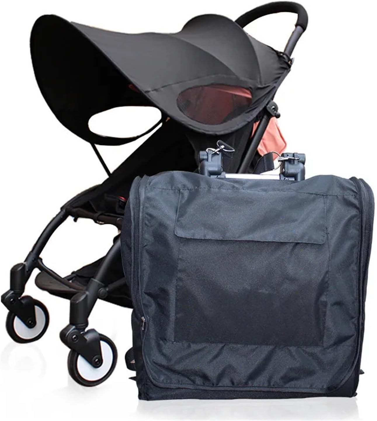 Compatible For Yoyo2/Yoya/Vovo Baby Stroller Backpack Travel Bag Umbrella Stroller Baby Stroller Storage Bag Luggage Bag Multifunctional Backpack