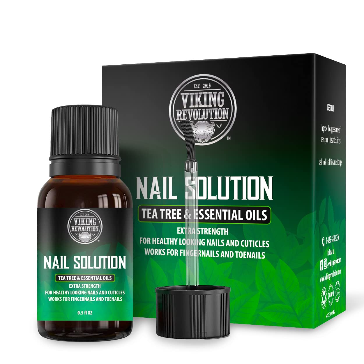 Toenail Solution Extra Strength - Nail Solution - Nail Solution for Athletes Foot, Toe and Finger Nail Solution