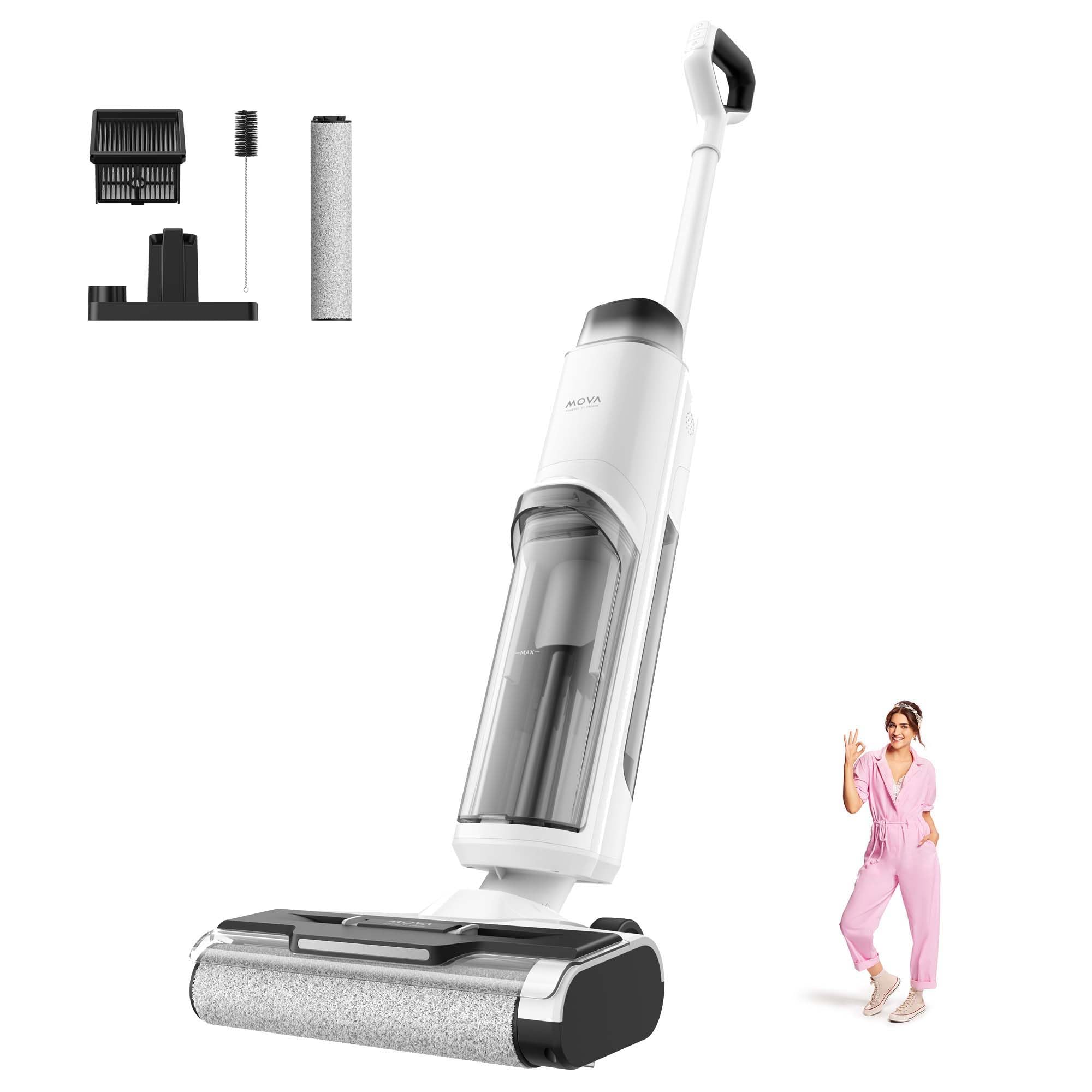 DREAME K10 Pro Wet Dry Vacuum Cleaner, Cordless Lightweight Floor Washer, 15kPa Suction, Smart Dirt Detection, Edge Cleaning, Long Runtime, for Hard Floors-picture-13