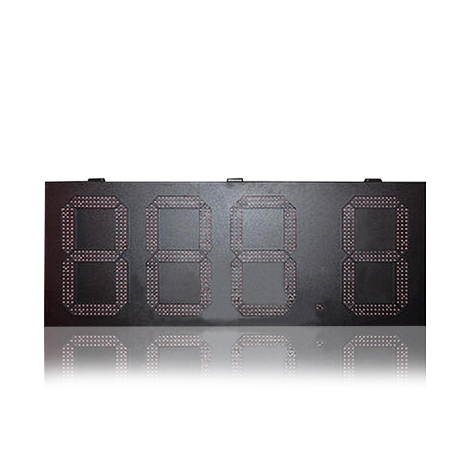 Panneau d'écran numérique extérieur LED de 15 pouces, indicateur d'affichage du prix du carburant en temps réel for les Stations-service Utilisation multiscénario