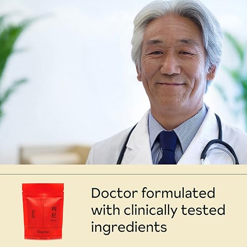 Miniatura 5 de Reprise Goji Berry Superfood Gummies - Apoyo inmunológico antioxidante totalmente natural, 240 mg de bayas de Goji de espectro completo, bajo en