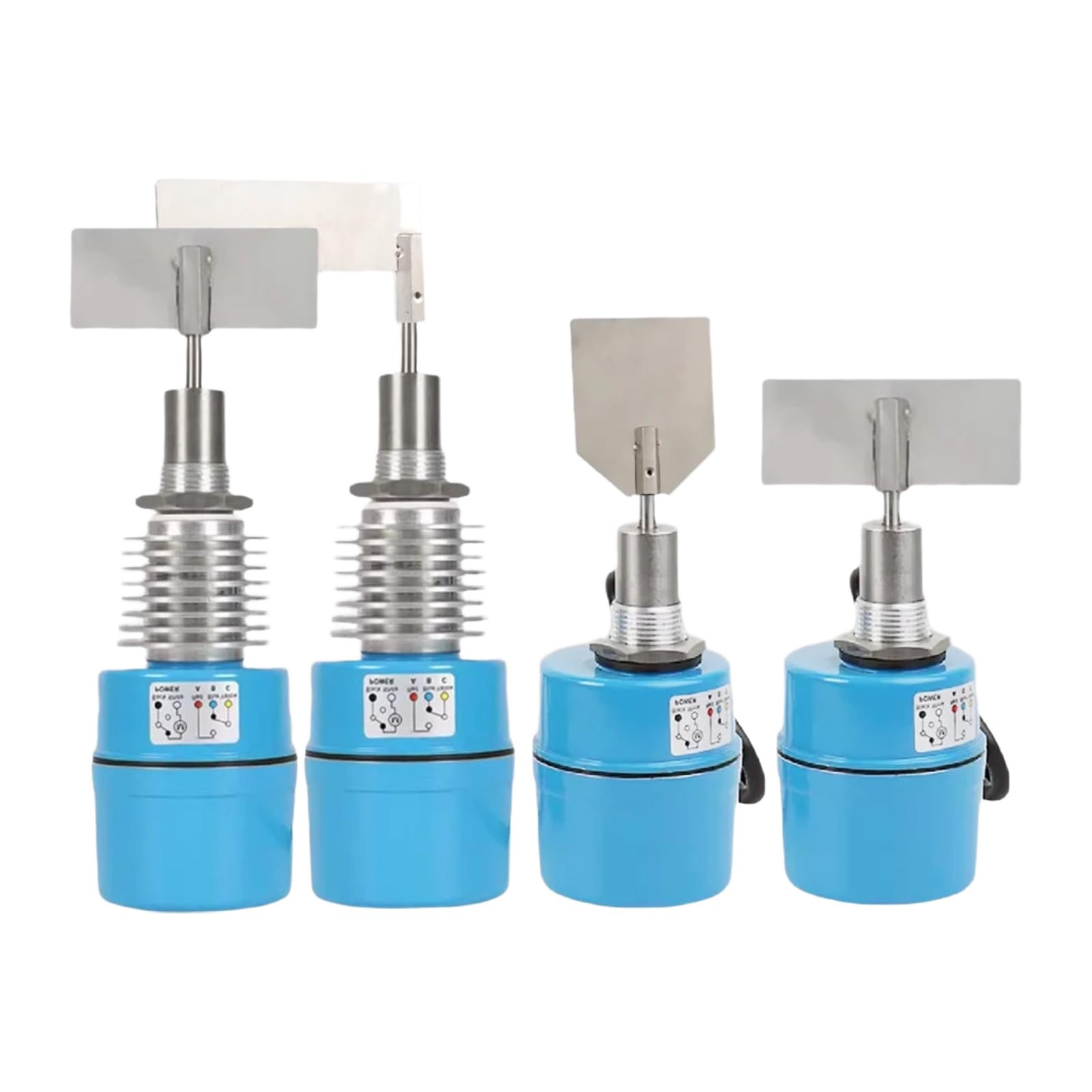 SR80 Sensor de disco giratorio con indicador montaje en espiral(-20-80 Cross blade 24VDC)