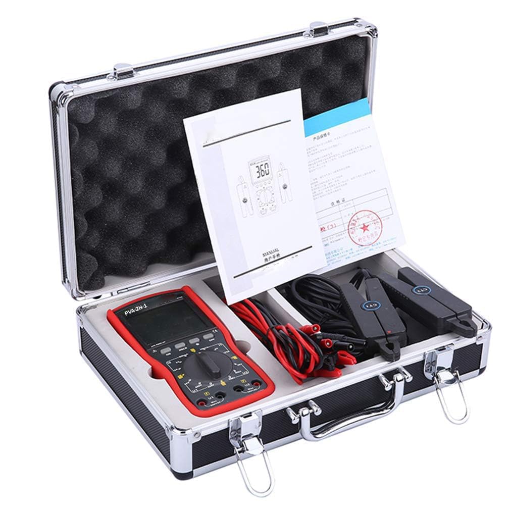 Double Clamp Digital Voltmeter Voltage Tester Meter for AC Current AC Voltage Phase Sequence Measurement