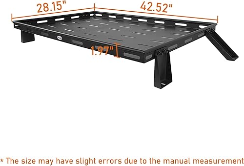 Miniatura 7 de Hooke Road TJ - Bandeja de almacenamiento interior para maletero trasero para Jeep Wrangler TJ 1997-2006