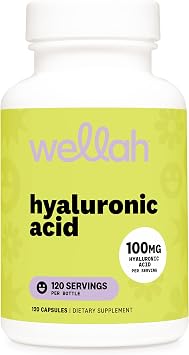 Wellah Hyaluronic Acid Supplement for Women 100mg 120 Capsules