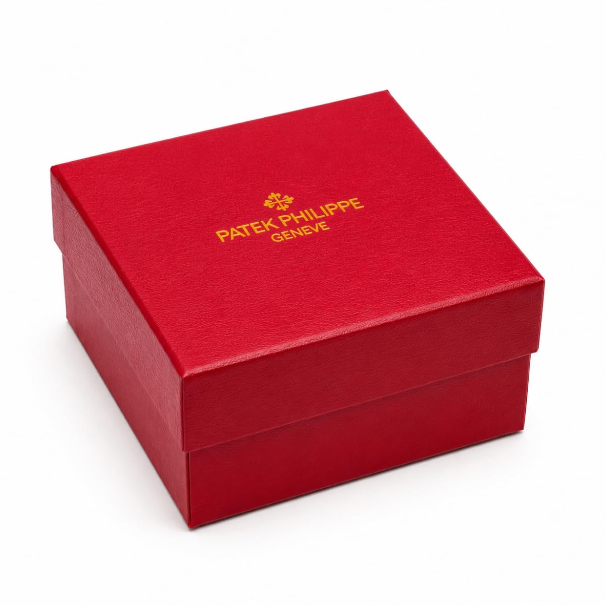 Boîte Montre en Bois Support Montre Individuel avec Coussin Intérieur et Doublure Douce Profil Ordonné Finition Nette pour Patek Philippe Calatrava