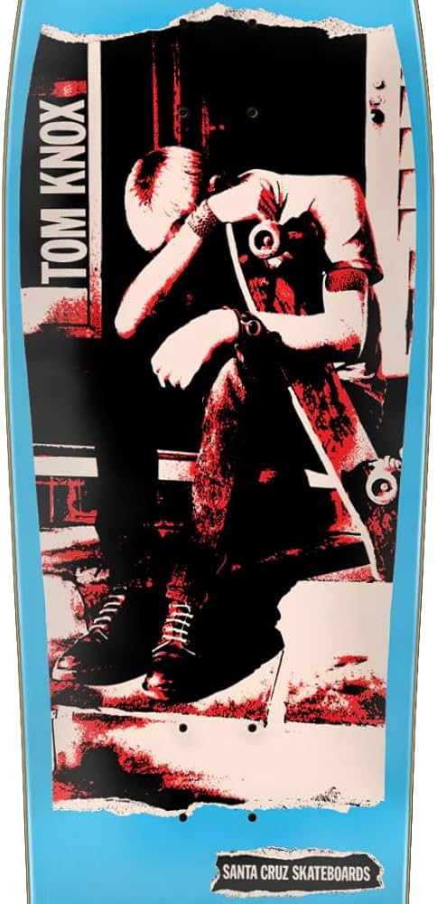 TOM KNOX SANTA CRUZ スケートボードデッキ 9.89