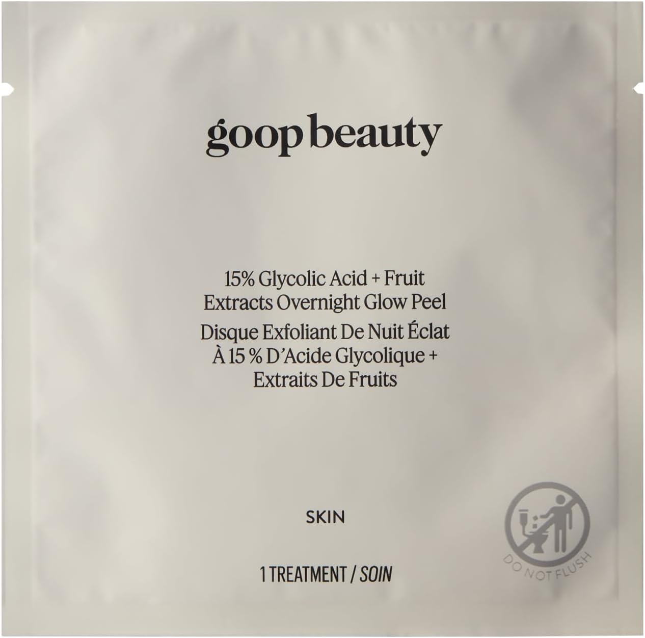 - goop Beauty 15% Glycolic Acid Exfoliating Pads | Inspired by a Professional Chemical Peel | Refines & Retexturizes for Glowing Skin | Paraben and Silicone Free | 4 pack