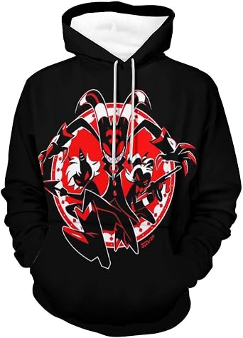 Helluva-Boss Hoodie Unisex 3d Novelty Hoodies Graphic Hoodies Pullover Sweatshirts For Men Women Teen