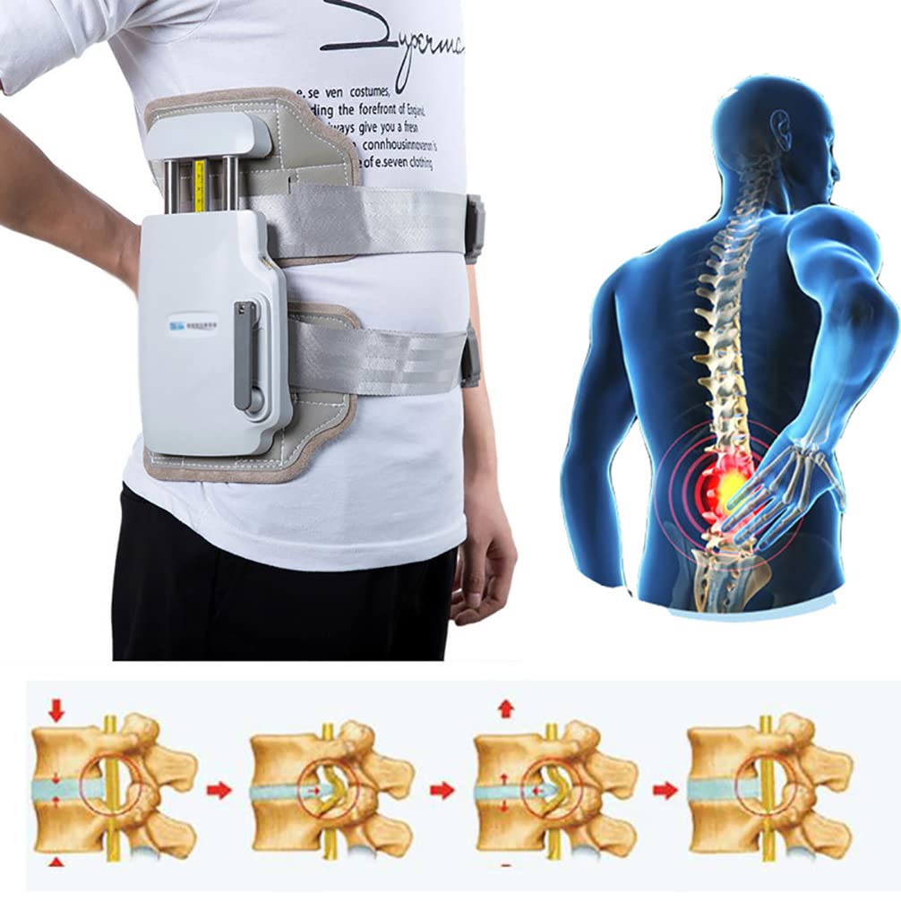 Faja Lumbar, Faja Lumbar, Dispositivo de descompresión Lumbar Ajustable médicamente, cinturón de Espacio Entre la Cintura, Plato excepcional, Faja correctora de Postura para escoliosis