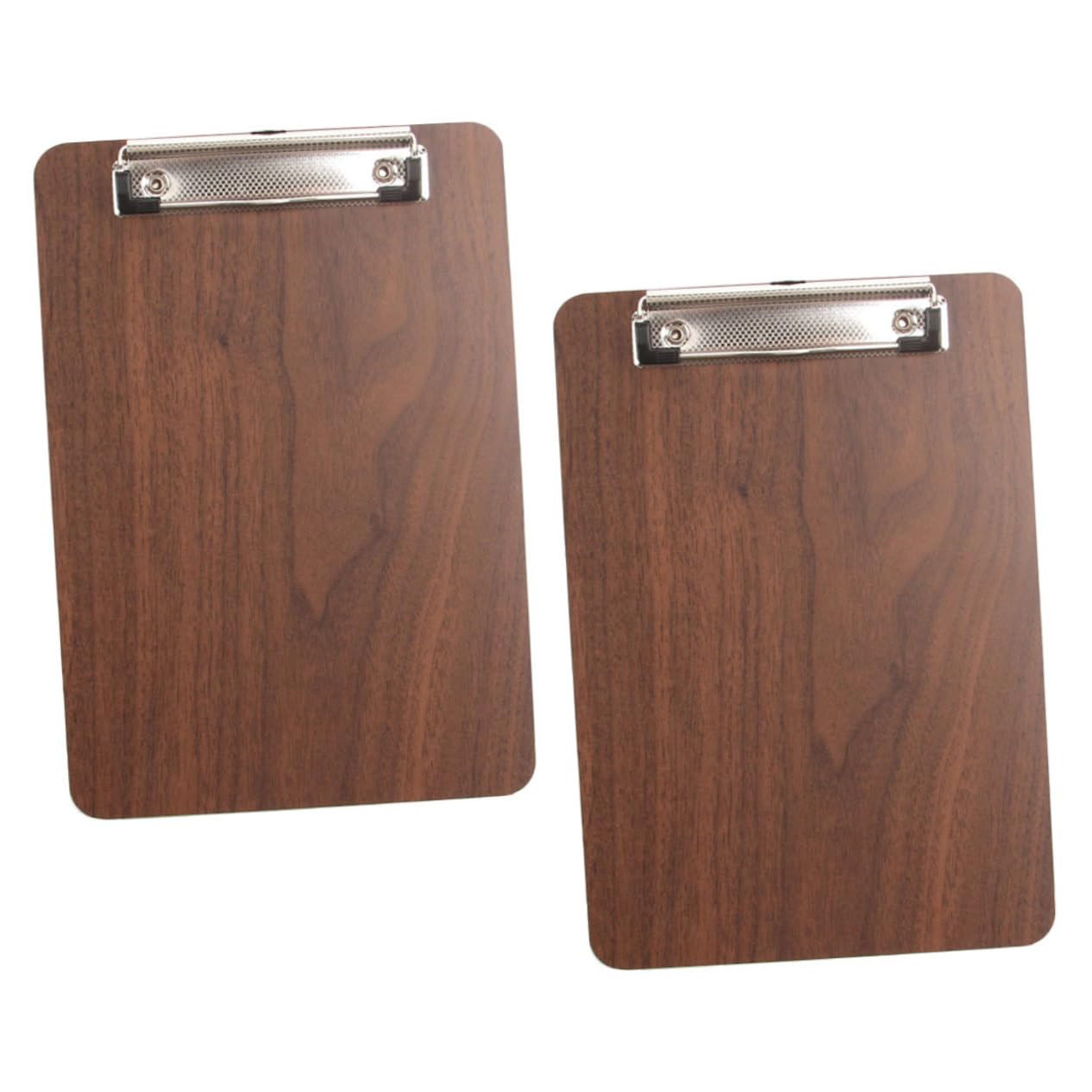 PRETYZOOM 2Pcs Wooden Menu Holder Clips Sturdy Kitchen Restaurant Menu Racks for Home Use Design for Easy Recipe Storage