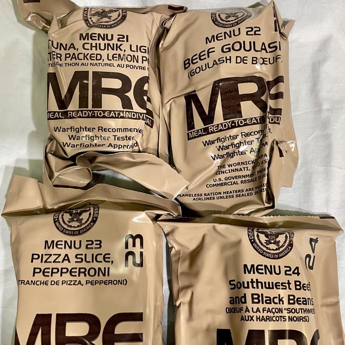Amazon.co.jp: アメリカ軍 戦闘糧食 MRE レーション 24,25,26年検品
