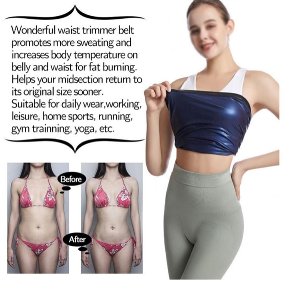 Ceinture Abdominale Perdre Ceinture De Sudation Pour Le Contrôle Du Ventre, Sauna, La Perte Poids, Fitness, L'amincissement Corps Pour Entraînement Fitness