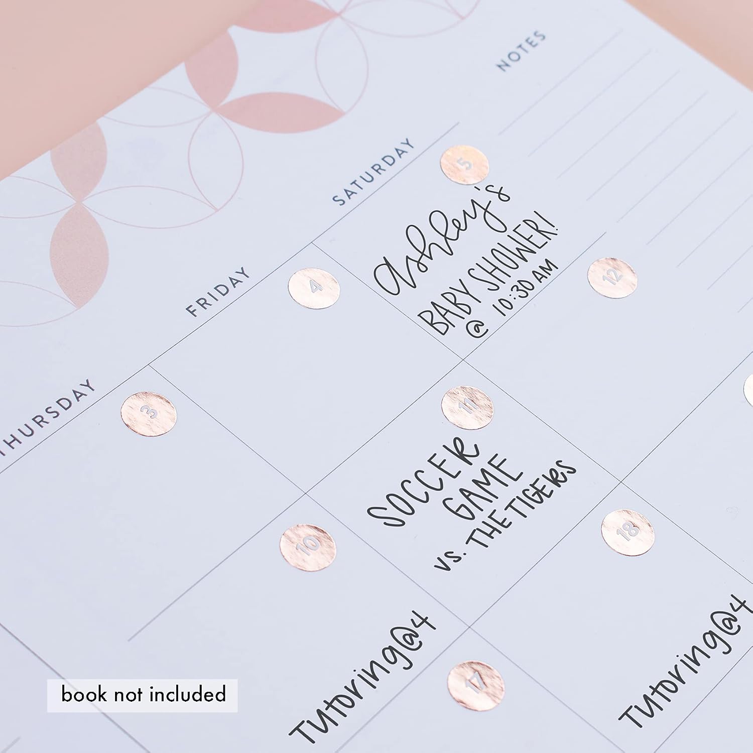 Erin Condren Designer Sticker Sheets - Mixed Metallic Date Dots Stickers Includes 12 Sticker Sheets, 432 Stickers Total. Cute Stickers for Customizing Planners, Notebooks, and More. : Office Products