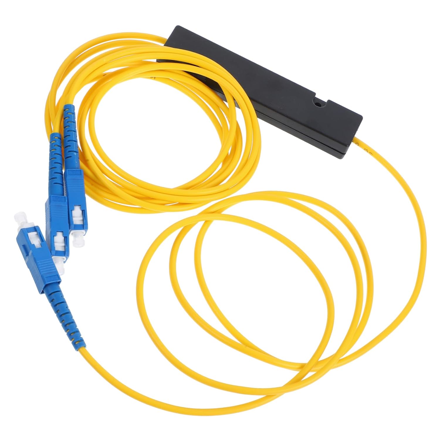 DOITOOL 5pcs Splitter Fused Splitter for Home Networking Type Cold Splice Connection Compatible Various Tv Equipment and Digital Devices