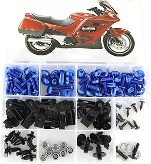 Complete Full Fairing Bolts Kit Motorcycle Aluminum Windshield Bolts Fairing Clips Bodywork Screw Fit For Honda For ST1100 1990-2002