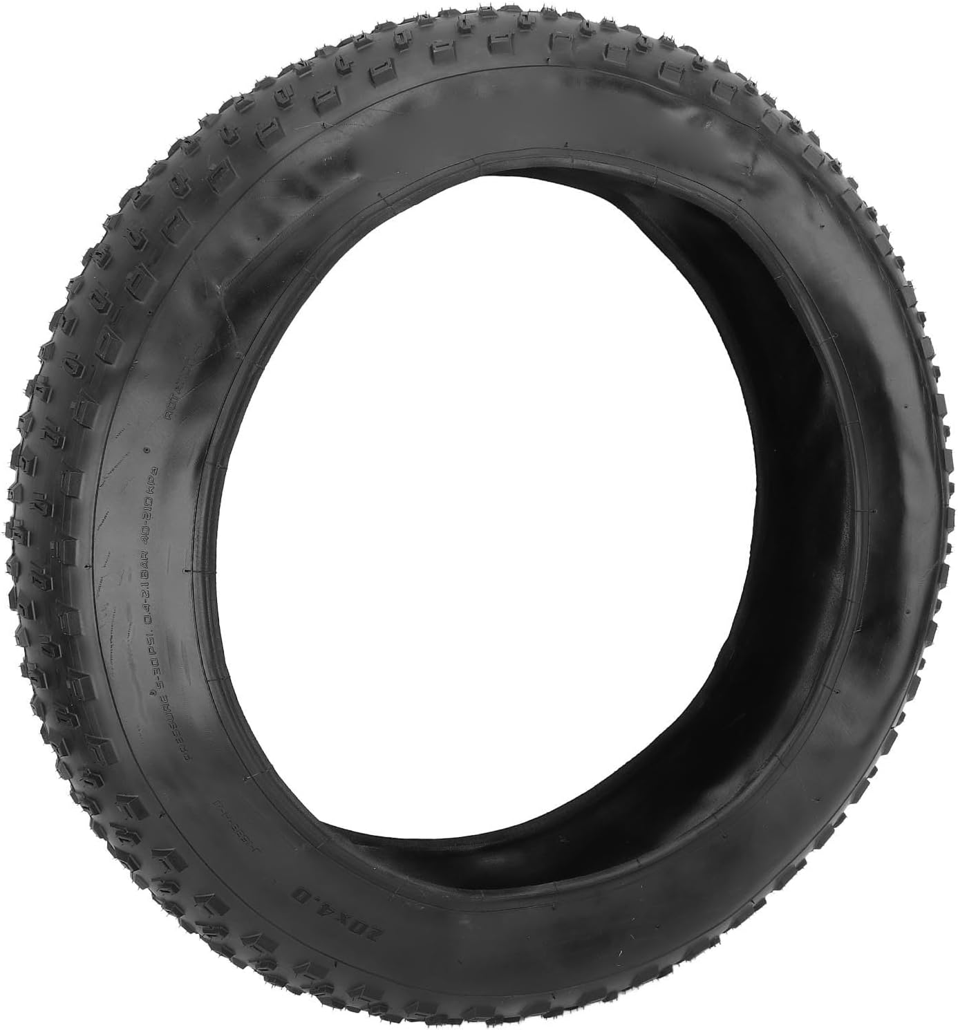 Alomejor 20x4 Inch Foldable Bike Tire, Puncture Resistant Snow Beach Mountain Street Tire