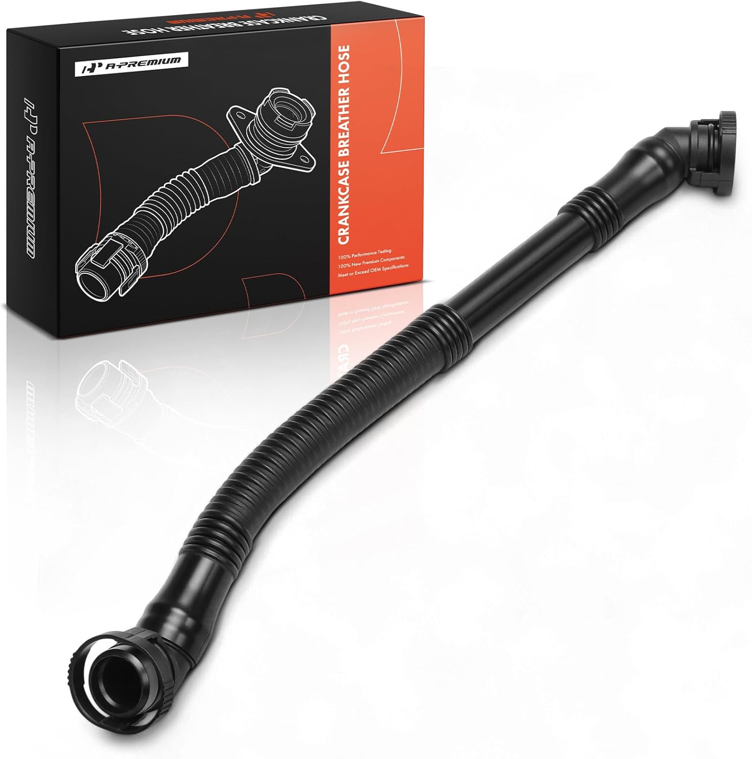 A-Premium Engine Crankcase Breather Hose Compatible with BMW 328i 1996-1999, 323i 1998-1999, 528i 1997-1999, 323is 1998-1999, 328is 1996-1999, Z3 1997-2000